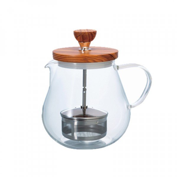 Hario Pull-up Tea Maker "Teaor Wood" 700 ml