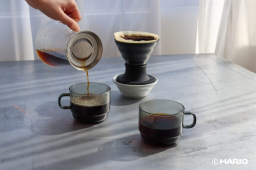 Hario V60 Immersion Ceramic Dripper SWITCH (Siyah) - Görsel 6