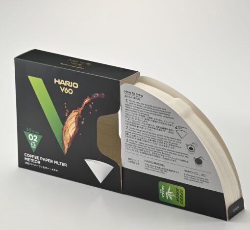 Hario V60 02 METEOR Dripper Filtresi (50 Adet) - Görsel 2