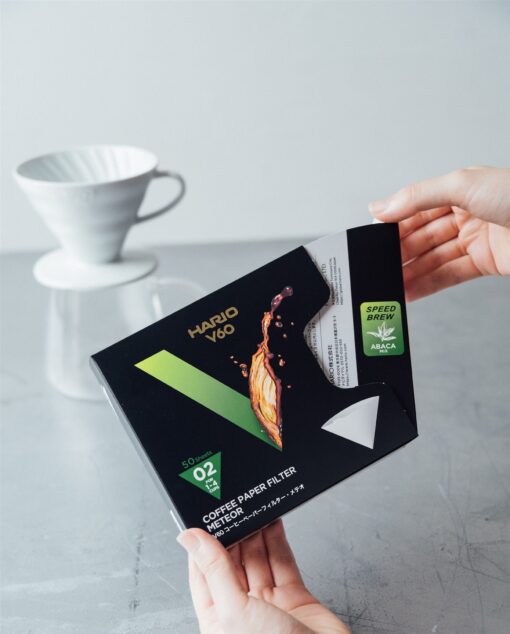 Hario V60 02 METEOR Dripper Filtresi (50 Adet) - Görsel 3